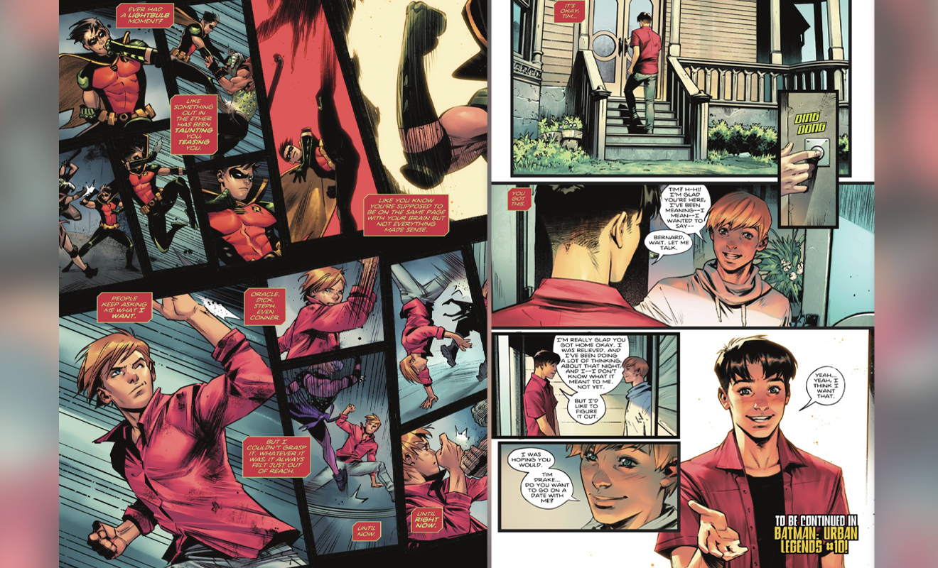 Tim Drake's Robin Comes Out as Bisexual in New Batman Comic